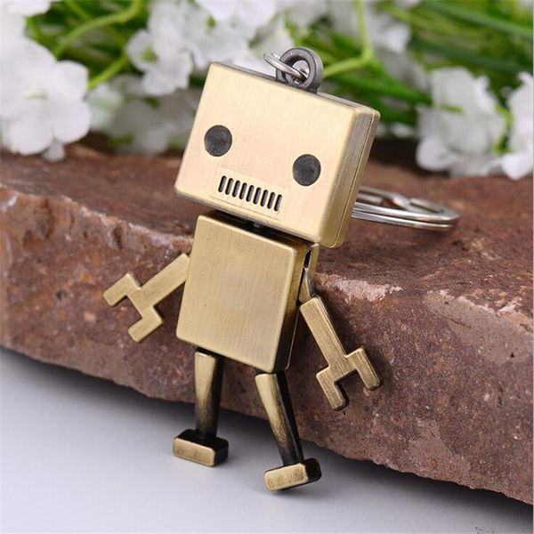 men children accessory cute alloy robot keychain creative jewelry keyrings car key chains kids adults chaveiro birthday present, Silver
men children accessory cute alloy robot keychain creative jewelry keyrings car key chains kids adults chaveiro birthday present, Silver