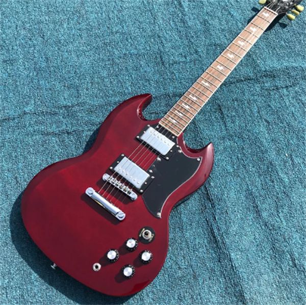 delivery, wine red electric guitar,rosewood fingerboard guitar, new style 
delivery, wine red electric guitar,rosewood fingerboard guitar, new style