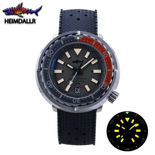 wristwatches heimdallr men's titanium tuna can watch sapphire grey dial nh35a self-winding movement 20bar water resistant luminous, Slivery;brown
wristwatches heimdallr men's titanium tuna can watch sapphire grey dial nh35a self-winding movement 20bar water resistant luminous, Slivery;brown