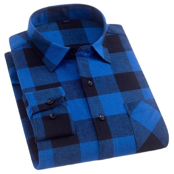 men's fashion 100% cotton brushed flannel shirts single pocket long sleeve slim-fit youthful soft casual plaid checkered shirt, White;black
men's fashion 100% cotton brushed flannel shirts single pocket long sleeve slim-fit youthful soft casual plaid checkered shirt, White;black