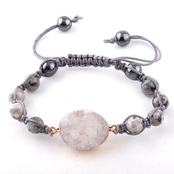 charm bracelets fashion beautiful white druzy link semi precious stone wrap & bangles, Golden;silver
charm bracelets fashion beautiful white druzy link semi precious stone wrap & bangles, Golden;silver