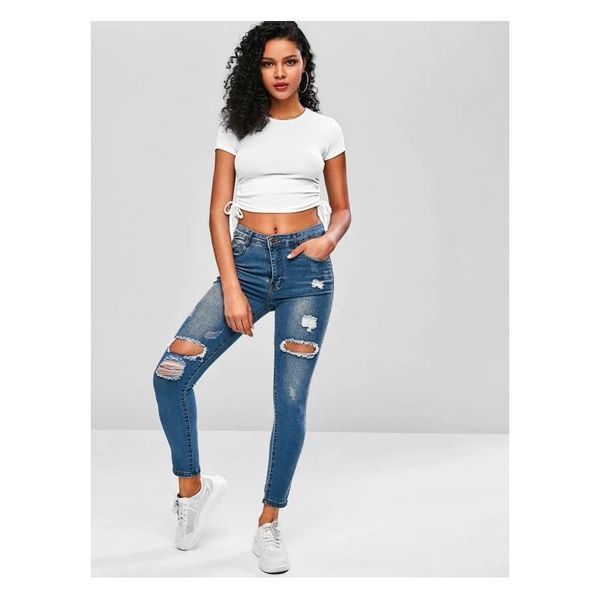 women's jeans ladies casual dark blue skinny ripped medium rise denim jeggings long sculpted trendy pencil trousers
women's jeans ladies casual dark blue skinny ripped medium rise denim jeggings long sculpted trendy pencil trousers