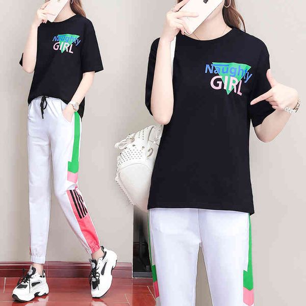 women's jumpsuits & rompers girls' short sleeve sports suit women's summer wear fashion trend korean style leisure two piece, Black;white
women's jumpsuits & rompers girls' short sleeve sports suit women's summer wear fashion trend korean style leisure two piece, Black;white