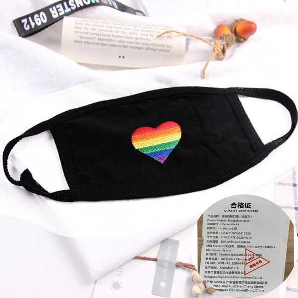 Rainbow Heart Masks Reusable Dust Mask Rainbow Bar Fashion Mask Cotton Disposable Reusable Mouth Masks Free DHL
Rainbow Heart Masks Reusable Dust Mask Rainbow Bar Fashion Mask Cotton Disposable Reusable Mouth Masks Free DHL
