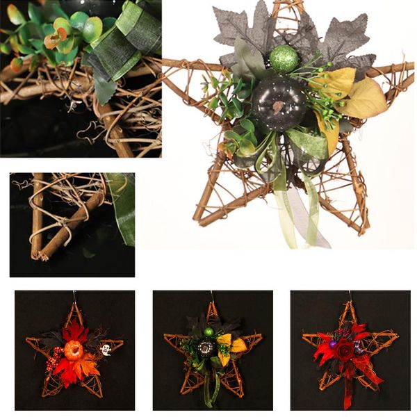 five-pointed star garland rattan ball halloween birthday party hanging ornament festive christmas tree decoration decorative flowers & wreat
five-pointed star garland rattan ball halloween birthday party hanging ornament festive christmas tree decoration decorative flowers & wreat