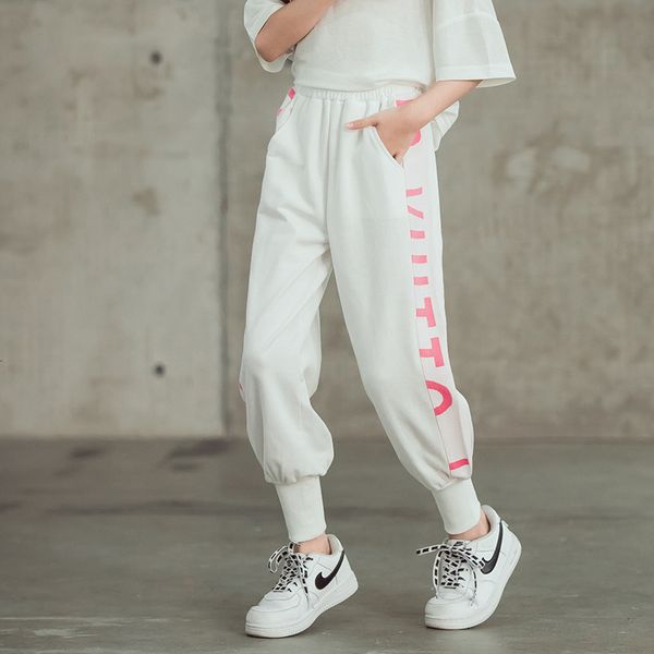 children's jeans spring clothes kids fashion loose trousers for teenage school girls letter print sportwear pants white sweatpants, Blue
children's jeans spring clothes kids fashion loose trousers for teenage school girls letter print sportwear pants white sweatpants, Blue