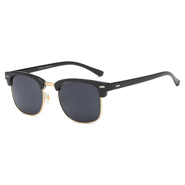 sunglasses lunettes de soleil classiques à semi-bords pour hommes et femmes, design marque, protection uv400, 2021, White;black
sunglasses lunettes de soleil classiques à semi-bords pour hommes et femmes, design marque, protection uv400, 2021, White;black