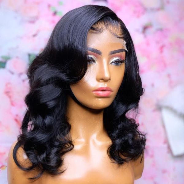 150% density water wave lace wigs body wave human hair brazilian closure for black women 150% 4x4 bob wig pre plucked with baby, Black;brown
150% density water wave lace wigs body wave human hair brazilian closure for black women 150% 4x4 bob wig pre plucked with baby, Black;brown