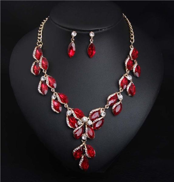 earrings & necklace 4 colors luxury fashion water drop crystal wedding jewelry sets for women pendant set bridal jewellery gift, Silver
earrings & necklace 4 colors luxury fashion water drop crystal wedding jewelry sets for women pendant set bridal jewellery gift, Silver
