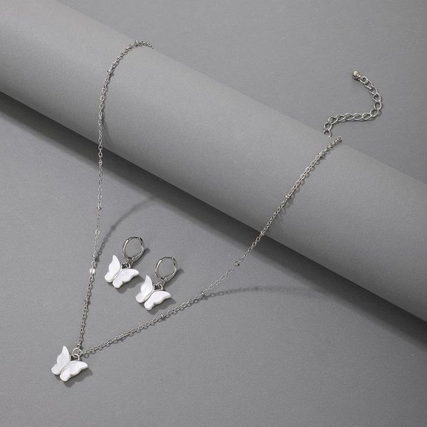 pendant necklaces huangtang bohemian acrylic butterfly earrings necklace sets for women cute silver color animal choker charming jewelry 180
pendant necklaces huangtang bohemian acrylic butterfly earrings necklace sets for women cute silver color animal choker charming jewelry 180