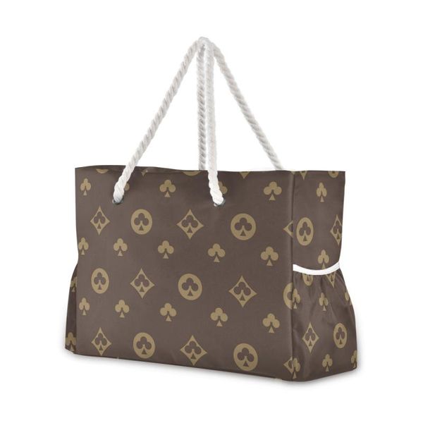 storage baskets fashion brand design women beach tote bag waterproof zipper closure large capacity shoulder print casual travel
storage baskets fashion brand design women beach tote bag waterproof zipper closure large capacity shoulder print casual travel