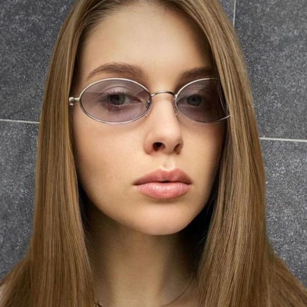 sunglasses fashion oval designer small for women trend gradient alloy sun glasses classic eyewear big shades, White;black
sunglasses fashion oval designer small for women trend gradient alloy sun glasses classic eyewear big shades, White;black
