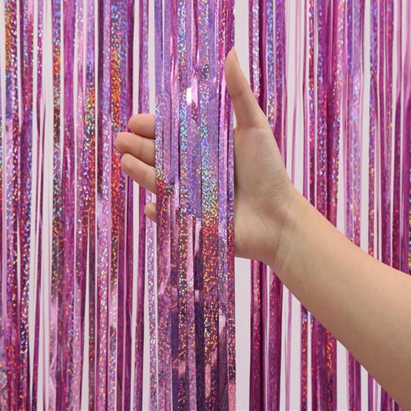 party decoration bachelorette backdrop curtains helium balloons arch stand foil curtain birthday wedding anniversary decor