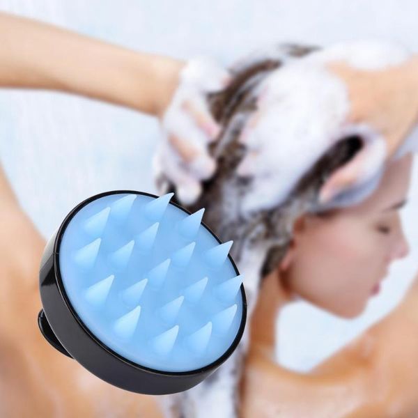 silicone head smooth hair massage brush bath brushes scalp stimulate original massage hair growth comb edge, Silver
silicone head smooth hair massage brush bath brushes scalp stimulate original massage hair growth comb edge, Silver