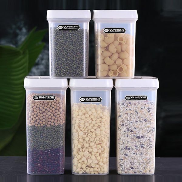 storage bottles & jars household plastic sealed transparent kitchen grain multi-grain moisture-proof dust-proof snack
storage bottles & jars household plastic sealed transparent kitchen grain multi-grain moisture-proof dust-proof snack