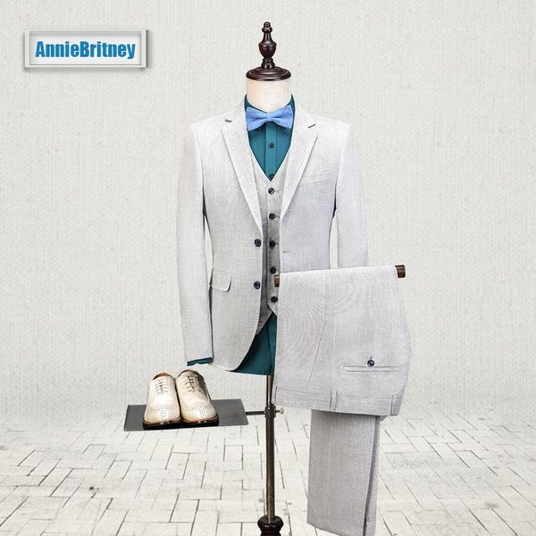 men suit blazers clothing slim fit groom tuxedos suits terno masculino wedding for prom dress 3piece men's &, White;black
men suit blazers clothing slim fit groom tuxedos suits terno masculino wedding for prom dress 3piece men's &, White;black