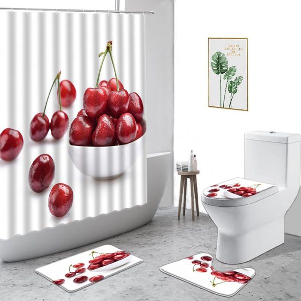 shower curtains red cherry tropical fruit orange 3d print bathroom decor 4-piece set non-slip carpet bath curtain doormat
shower curtains red cherry tropical fruit orange 3d print bathroom decor 4-piece set non-slip carpet bath curtain doormat