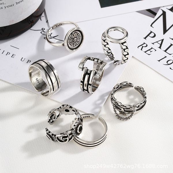 design jewelry 2021 japan and south korea cool new personality minority s925 sterling silver women's open ring
design jewelry 2021 japan and south korea cool new personality minority s925 sterling silver women's open ring