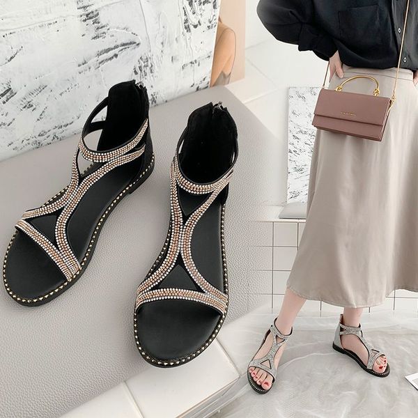 dress shoes autumn women sandals flat wedge platform black gole silver bling crystal t strap beach female peep toe sandles gladiat
dress shoes autumn women sandals flat wedge platform black gole silver bling crystal t strap beach female peep toe sandles gladiat