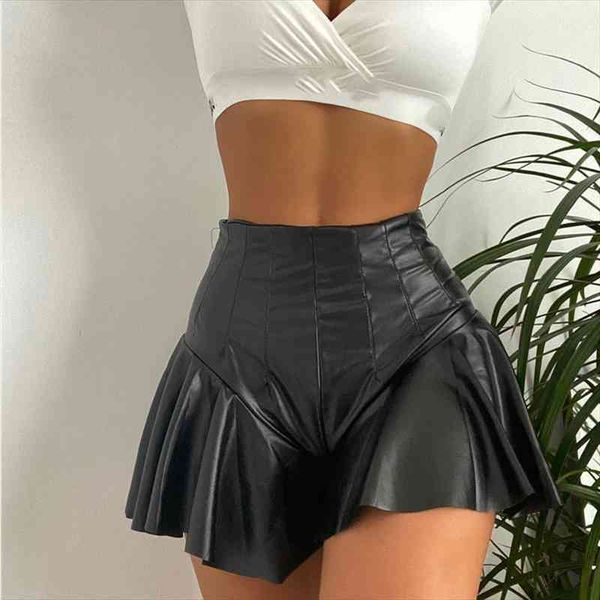 summer women gothic solid colors high waist party club mini skirts shorts black pu leather pleated skirts ruffles shorts
summer women gothic solid colors high waist party club mini skirts shorts black pu leather pleated skirts ruffles shorts