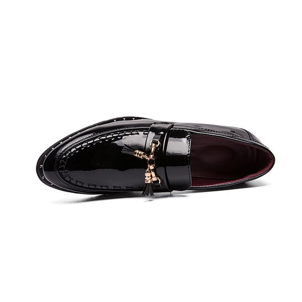 464748 size new men fashion stylist leather shoes men leather plus size mens shoes autumn british pointed toe 2020, Black
464748 size new men fashion stylist leather shoes men leather plus size mens shoes autumn british pointed toe 2020, Black