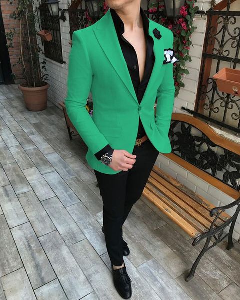 men's suits & blazers casual 2 piece slim fit suit blazer one button notch lapel prom tuxedos wedding groomsmen (jacket +pants), White;black
men's suits & blazers casual 2 piece slim fit suit blazer one button notch lapel prom tuxedos wedding groomsmen (jacket +pants), White;black