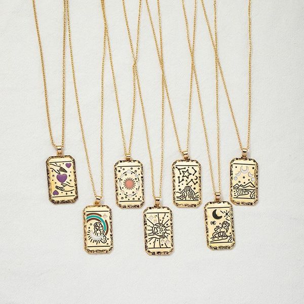 chokers ins gold chain women tarot cards constellations rectangle geometric choker pendant necklaces trendy korean fashion party jewelry, Golden;silver
chokers ins gold chain women tarot cards constellations rectangle geometric choker pendant necklaces trendy korean fashion party jewelry, Golden;silver
