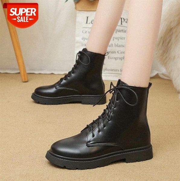 martin boots women's trendy british style korean plus velvet black handsome front lace-up ankle #jp0p
martin boots women's trendy british style korean plus velvet black handsome front lace-up ankle #jp0p