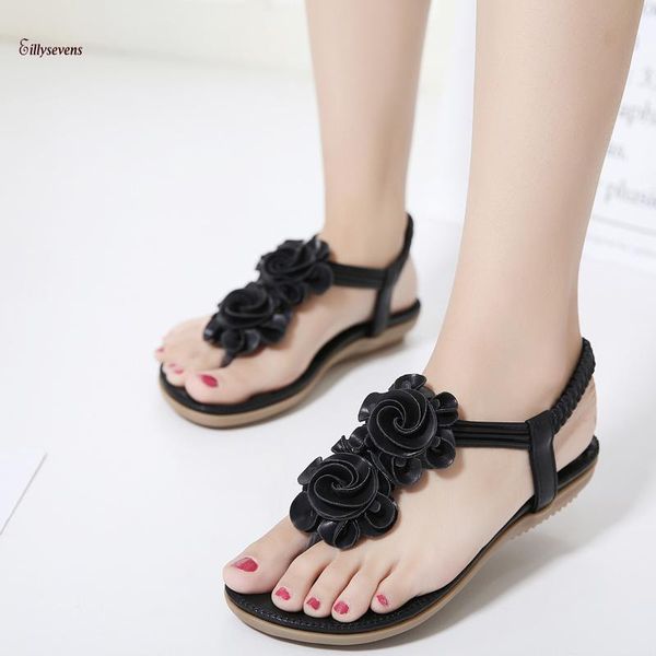 sandals bohemian style flip flop women thong flat summer beach shoes t-strap women's sandalias de las mujeres, Black
sandals bohemian style flip flop women thong flat summer beach shoes t-strap women's sandalias de las mujeres, Black