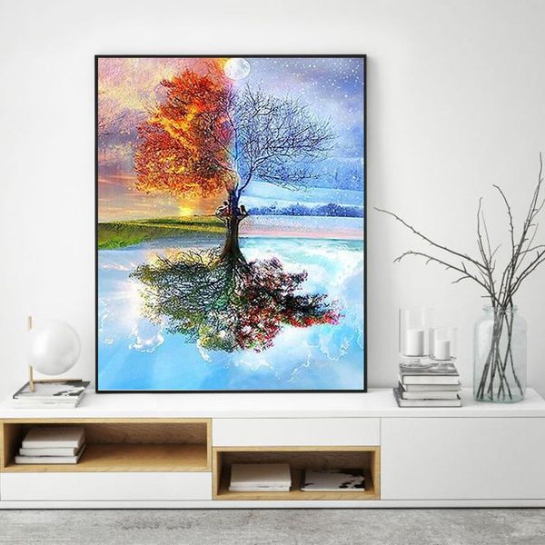 painting by numbers four color tree creative hand-painted living room decorative paintings
painting by numbers four color tree creative hand-painted living room decorative paintings