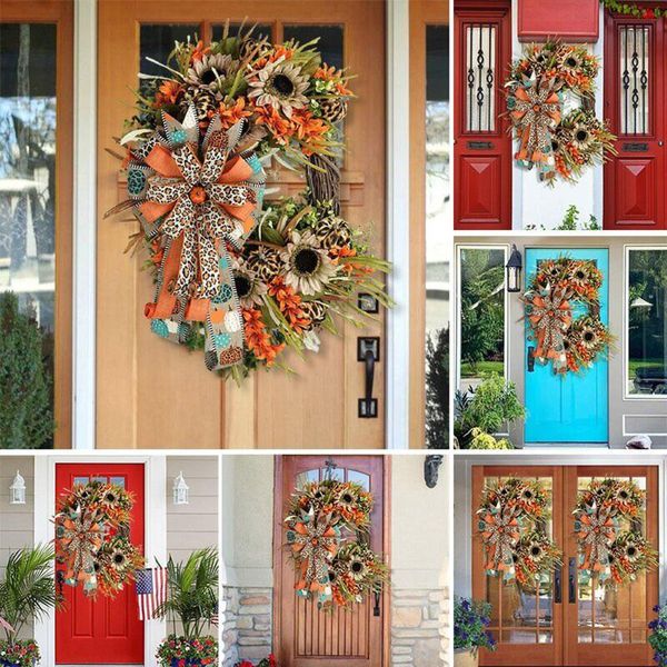 decorative flowers & wreaths 45cmx45cm autumn wreath christmas decoration thanksgiving garland window restaurant home door
decorative flowers & wreaths 45cmx45cm autumn wreath christmas decoration thanksgiving garland window restaurant home door