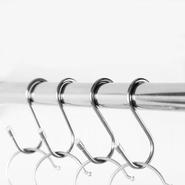 hooks & rails practical stainless steel double s shaped storage back bathroom kitchen sundries rack clothes towel hanger
hooks & rails practical stainless steel double s shaped storage back bathroom kitchen sundries rack clothes towel hanger