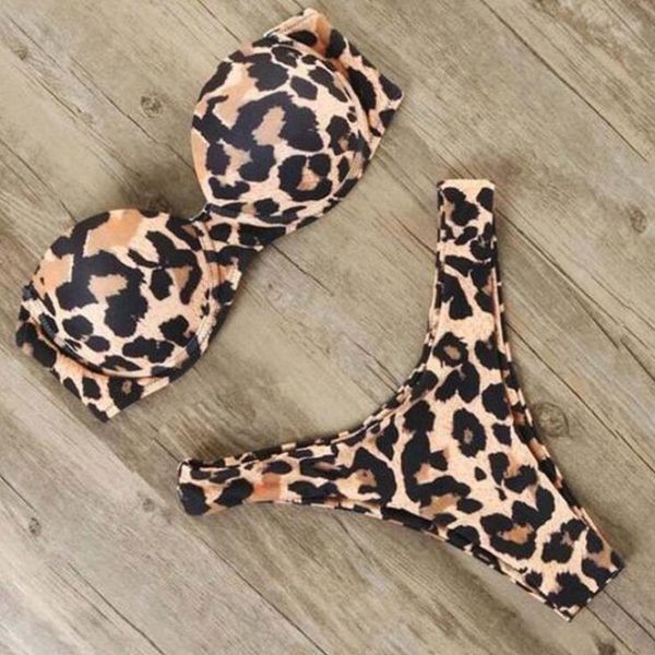 women's swimwear xpuhgm bikini women swimsuit 2021 leopard brazilian set push up bathing suit female summer beach wear biquini, White;black
women's swimwear xpuhgm bikini women swimsuit 2021 leopard brazilian set push up bathing suit female summer beach wear biquini, White;black