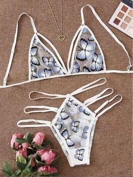 mesh perspective three-point bagged women's seductive lingerie 211203, Black;white
mesh perspective three-point bagged women's seductive lingerie 211203, Black;white