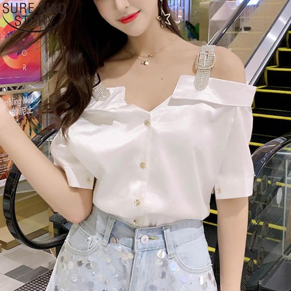women's blouses & shirts off shoulder blouse 2021 single breasted women and summer white v neck fashion blusas clothes 14715
women's blouses & shirts off shoulder blouse 2021 single breasted women and summer white v neck fashion blusas clothes 14715