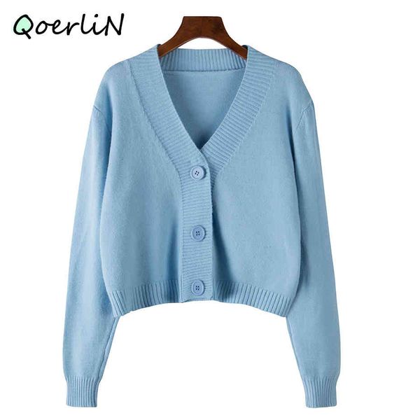 knits women cardigans sweater v neck solid loose knitwear single breasted casual knit cardigan short winter jacket coat, White
knits women cardigans sweater v neck solid loose knitwear single breasted casual knit cardigan short winter jacket coat, White