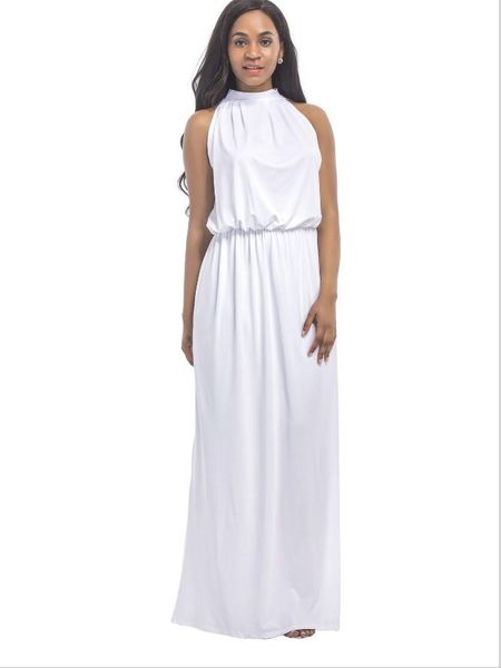casual dresses vestidos de festa women dress 2021 summer vintage sleeveless halter robe plus size long evening party hj844, Black;gray
casual dresses vestidos de festa women dress 2021 summer vintage sleeveless halter robe plus size long evening party hj844, Black;gray
