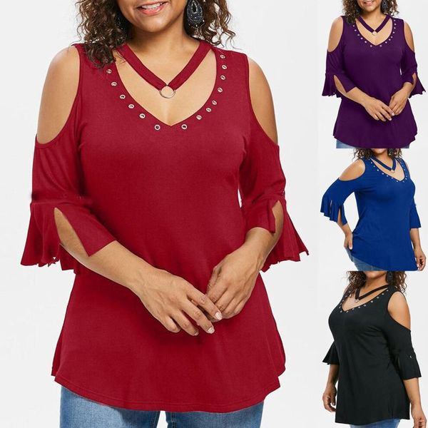 women's t-shirt fashion v-neck plus size strapless short sleeve o-hals tee shirt female basic solid tshirts, White
women's t-shirt fashion v-neck plus size strapless short sleeve o-hals tee shirt female basic solid tshirts, White
