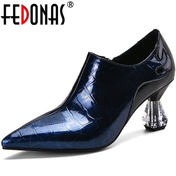 dress shoes fedonas fashion strange heels pumps genuine leatherside zipper 2021 summer autumn wedding night club woman, Black
dress shoes fedonas fashion strange heels pumps genuine leatherside zipper 2021 summer autumn wedding night club woman, Black