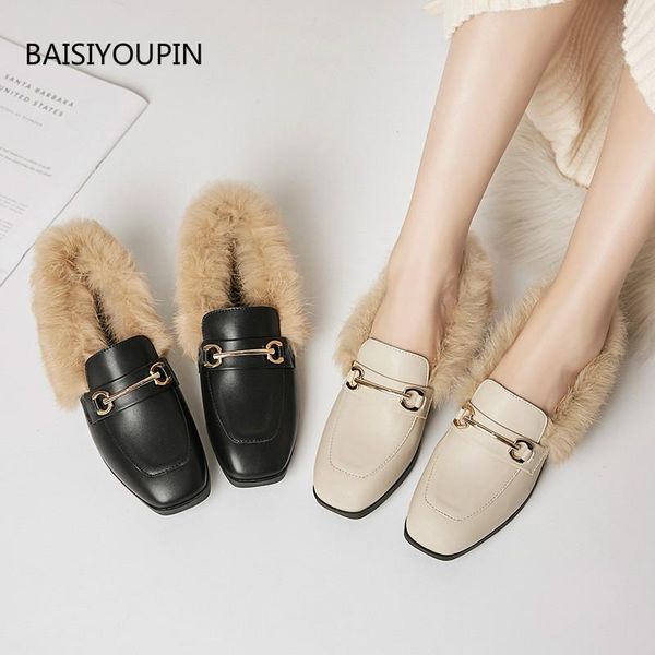 solid new fashion women shoes winter -fur square toe office career 3.5cm high heels casual femasl pumps shoes short plush, Black
solid new fashion women shoes winter -fur square toe office career 3.5cm high heels casual femasl pumps shoes short plush, Black