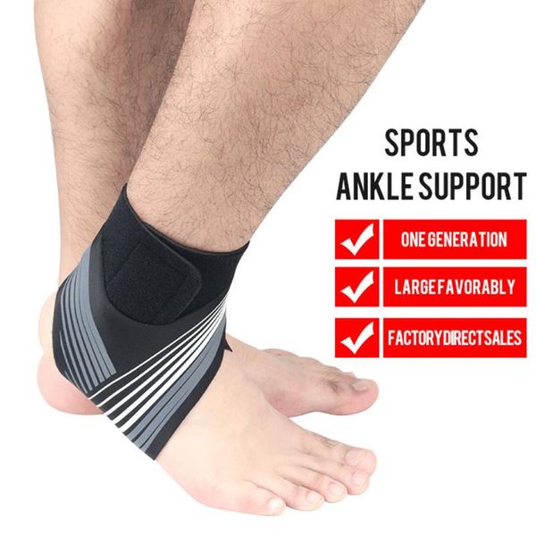 1pcs ankle support brace,elasticity adjustment protection foot bandage,sprain prevention sport fitness guard band, Blue;black
1pcs ankle support brace,elasticity adjustment protection foot bandage,sprain prevention sport fitness guard band, Blue;black