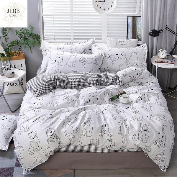 bedding sets 2021 white cat cartoon duvet cover bed flat sheet pillowcase single twin full king luxury fashion bedclothes
bedding sets 2021 white cat cartoon duvet cover bed flat sheet pillowcase single twin full king luxury fashion bedclothes