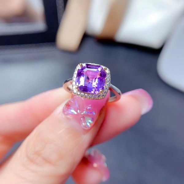 cluster rings meibapj natural amethyst gemstone fashion ring for women real 925 sterling silver fine charm jewelry, Golden;silver
cluster rings meibapj natural amethyst gemstone fashion ring for women real 925 sterling silver fine charm jewelry, Golden;silver