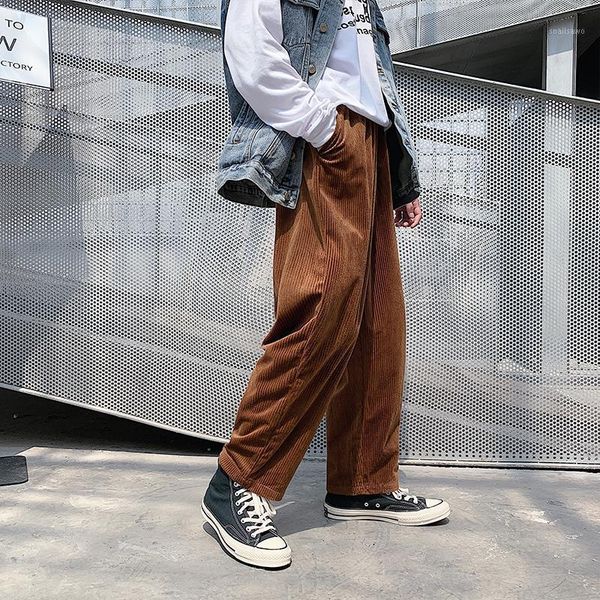 men's pants autumn winter corduroy coffee/black men casual loose staight trousers mens elastic waist streetwear male m-5xl
men's pants autumn winter corduroy coffee/black men casual loose staight trousers mens elastic waist streetwear male m-5xl