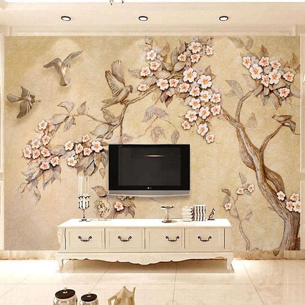 wallpapers custom mural wallpaper 3d stereoscopic relief tree flowers birds living room tv background wall painting waterproof papier peint
wallpapers custom mural wallpaper 3d stereoscopic relief tree flowers birds living room tv background wall painting waterproof papier peint