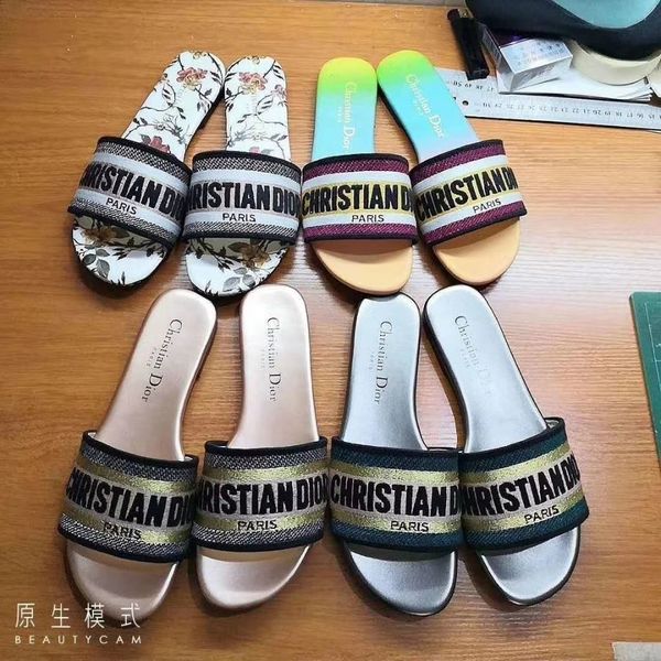 slipper net red 2020 new summer letter slippers women wear embroidered one line patterned sandals women flat bottomzly, Black
slipper net red 2020 new summer letter slippers women wear embroidered one line patterned sandals women flat bottomzly, Black