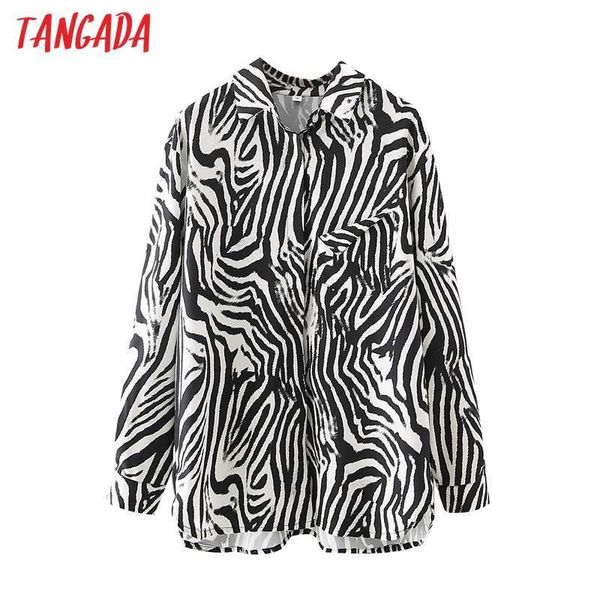 tangada women retro oversized animal print shirt long sleeve chic female casual loose shirt da143 210609, White
tangada women retro oversized animal print shirt long sleeve chic female casual loose shirt da143 210609, White