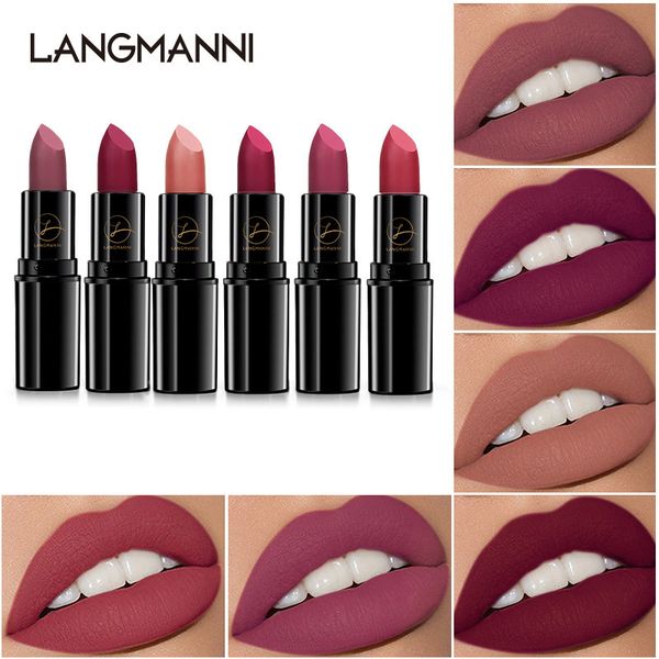 maquiage brand 6pcs/lot kit matte lipstick waterproof nutritious velvet lip stick red tint nude batom makeup set
maquiage brand 6pcs/lot kit matte lipstick waterproof nutritious velvet lip stick red tint nude batom makeup set