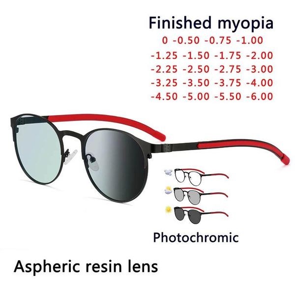 sunglasses pochromism eyeglasses retro round alloy frame myopia glasses outdoor uv protection diopter -0.5 -1.0 -1.5 -2.0 to -6.0, White;black
sunglasses pochromism eyeglasses retro round alloy frame myopia glasses outdoor uv protection diopter -0.5 -1.0 -1.5 -2.0 to -6.0, White;black