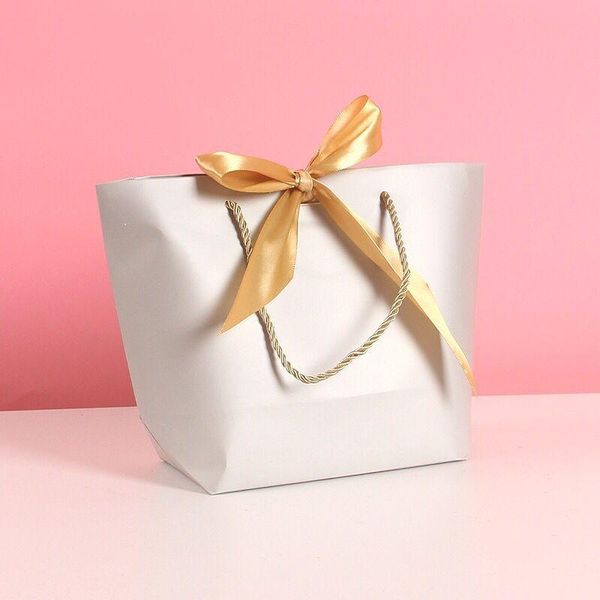 gift wrap custom logo print paper business packing bags with ribbon 
gift wrap custom logo print paper business packing bags with ribbon